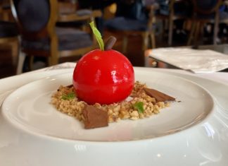 Restaurante Alloro al Miramar sob comando de Michele Petenzi