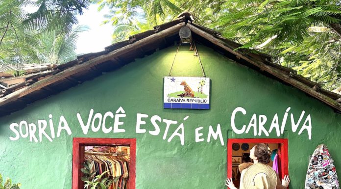 Sorria, você está em Caraíva